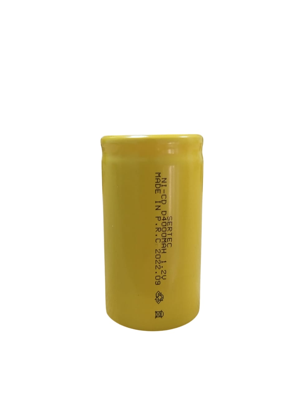 1.2V 4000 Mah - D Büyük Boy - Ni-CD Şarjlı Pil - (Başsız / Flat Head) fotoğrafı – 12v, 4000, mah, -