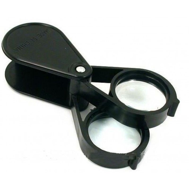 20X30 2K-30Mm Çıft Optik Lens Katlanan Cep Büyüteç fotoğrafı – 20x30, 2k-30mm, cift, optik