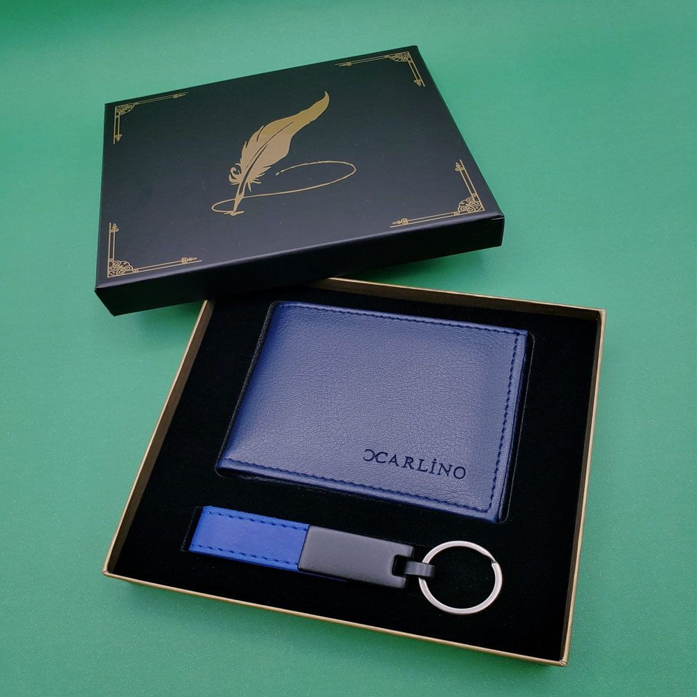 Mavi Cüzdan Anahtarlık Set fotoğrafı – mavi, cuzdan, anahtarlik, set