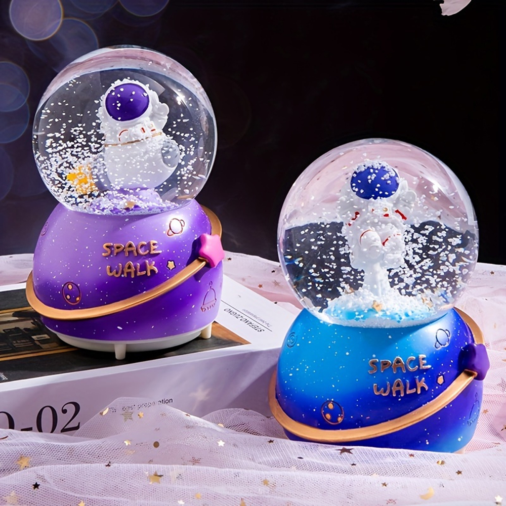 Orta Boy Astronot Tasarımlı Kar Küresi 1 Adet fotoğrafı – orta, boy, astronot, tasarimli